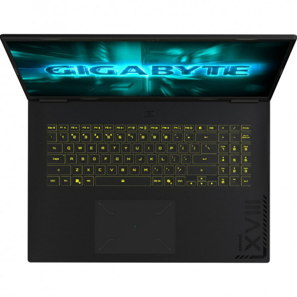 Ноутбук Gigabyte Gaming A18 GA83H (18&amp;quot;, IPS, AMD Ryzen 7 260 3.8ГГц, 8 ядер, 16ГБ DDR5, 512ГБ SSD, NVIDIA GeForce RTX 5050 8 ГБ,  без ОС), черный  в Орле