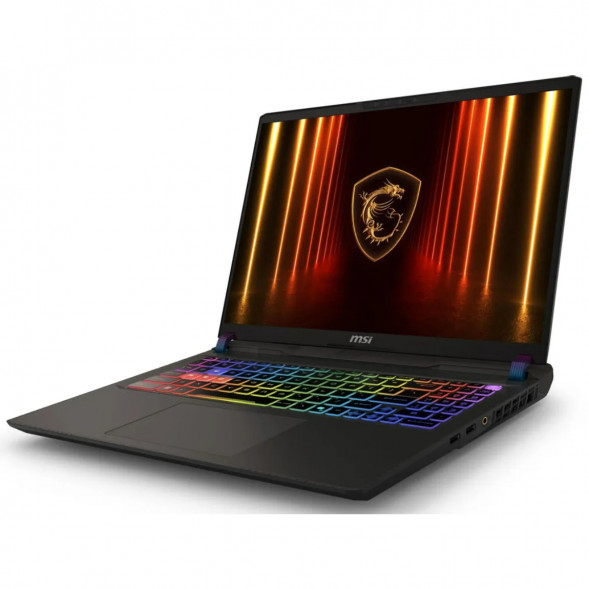 Ноутбук MSI Vector A16 HX A8WHG-033XRU (16&amp;quot;, IPS, AMD Ryzen 9 8940HX 2.4ГГц, 16-ядерный, 16ГБ DDR5, 1ТБ SSD, NVIDIA GeForce RTX 5070 Ti 12 ГБ, без ОС), серый космос в Орле