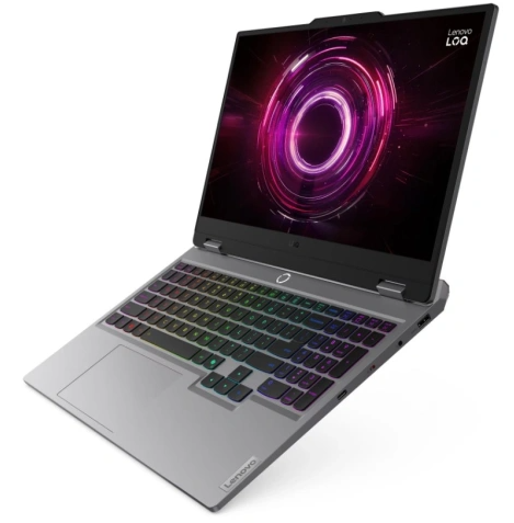 Ноутбук Lenovo LOQ 15AHP10 (83JG003EPB) (15.6 &amp;quot;, Ryzen 7 250 3.3 ГГц, 8 ядер, 16 Гб DDR5, 512 Гб SSD, GeForce RTX 5050, Windows 11 Home), Серый в Орле