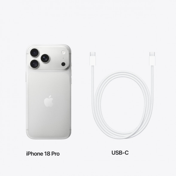 Смартфон Apple iPhone 18 Pro 256GB (SIM + eSIM), Silver в Орле