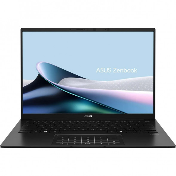 Ноутбук ASUS Zenbook 14 UM3406GA-QD132 (14&amp;quot;, OLED, AMD Ryzen AI 5 430 2ГГц, 4 ядра, 16ГБ LPDDR5x, 512ГБ SSD, AMD Radeon 840M, без ОС), черный в Орле