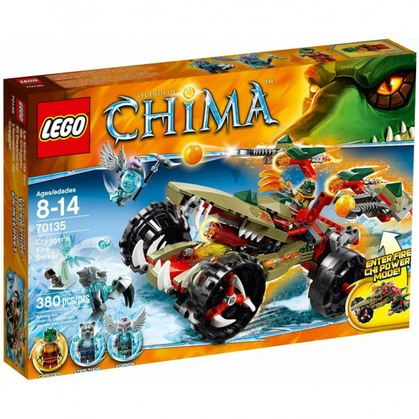 Конструктор LEGO Legends of Chima 70135 Огненный Страйкер Краггера в Орле