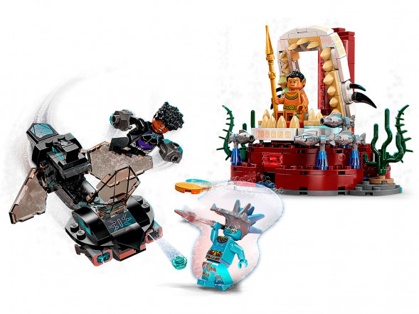 Конструктор LEGO Super Heroes 76213 Тронный зал короля Нэмора в Орле