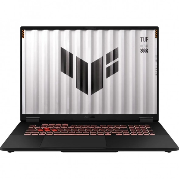 Ноутбук ASUS TUF Gaming A18 FA808PP-S8034 (18&amp;quot;, 2025, IPS, AMD Ryzen 9 8940HX 2.4ГГц, 16 ядер, 16ГБ DDR5, 512ГБ SSD, NVIDIA GeForce RTX 5070 8 ГБ, без ОС), серый в Орле