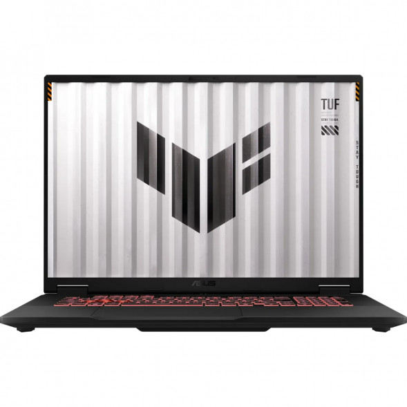 Ноутбук ASUS TUF Gaming A18 FA808PP-S8034 (18&amp;quot;, 2025, IPS, AMD Ryzen 9 8940HX 2.4ГГц, 16 ядер, 16ГБ DDR5, 512ГБ SSD, NVIDIA GeForce RTX 5070 8 ГБ, без ОС), серый в Орле