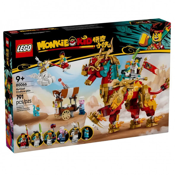 Конструктор LEGO Monkie Kid 80066 Мифическое существо Цилинь в Орле
