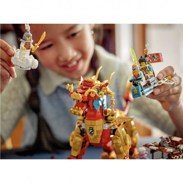 Конструктор LEGO Monkie Kid 80066 Мифическое существо Цилинь в Орле