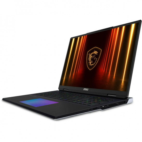 Ноутбук MSI Titan 18 HX AI A2XWJG-206RU (18&amp;quot;, IPS, Intel Core Ultra 9 285HX 2.8ГГц, 24 ядра, 64ГБ DDR5, 4ТБ SSD, NVIDIA GeForce RTX 5090 24 ГБ, Windows 11 Home), черный в Орле