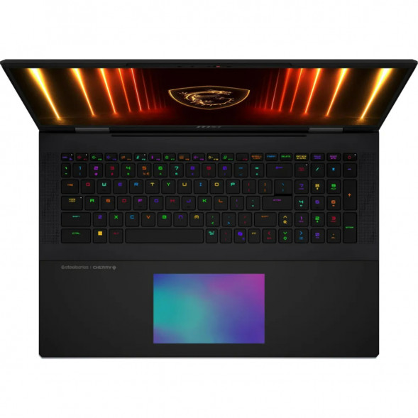 Ноутбук MSI Titan 18 HX AI A2XWJG-206RU (18&amp;quot;, IPS, Intel Core Ultra 9 285HX 2.8ГГц, 24 ядра, 64ГБ DDR5, 4ТБ SSD, NVIDIA GeForce RTX 5090 24 ГБ, Windows 11 Home), черный в Орле