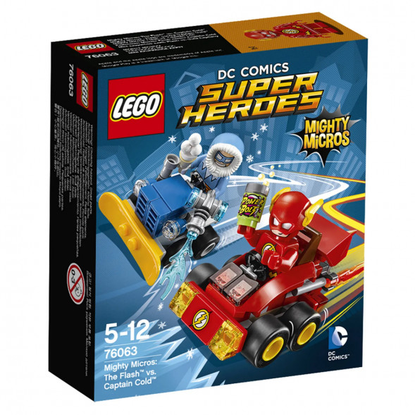 Конструктор LEGO Super Heroes 76063 Флэш против Капитана Холода в Орле