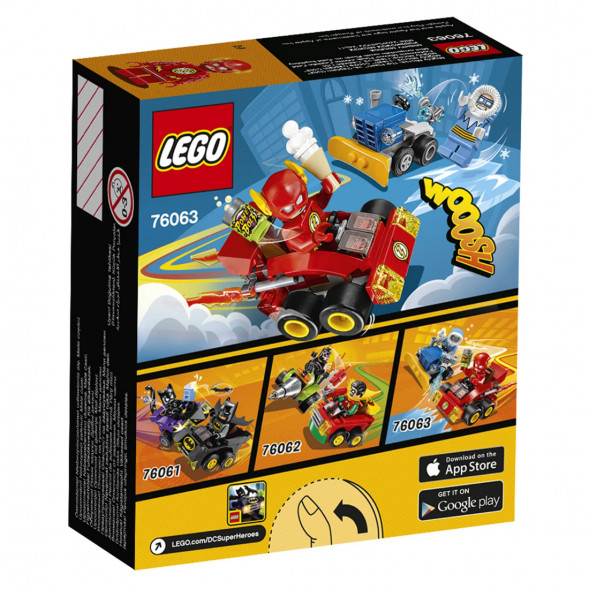 Конструктор LEGO Super Heroes 76063 Флэш против Капитана Холода в Орле