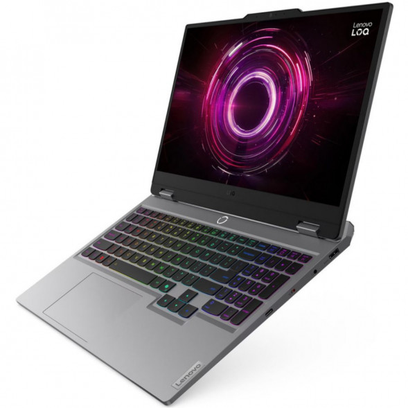 Ноутбук Lenovo LOQ 15AHP10 (83JG003DPB) (15.6&amp;quot;,  IPS, AMD Ryzen 5 220, 6 ядер, 16 ГБ DDR5, SSD 512 ГБ, NVIDIA GeForce RTX 5050 - 8 ГБ, без ОС), серый в Орле