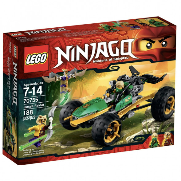 Конструктор LEGO Ninjago 70755 Тропический багги зелёного ниндзя в Орле