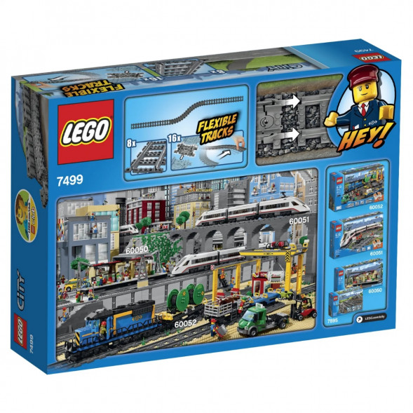 Конструктор LEGO City Trains 7499 Гибкие пути в Орле