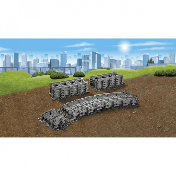 Конструктор LEGO City Trains 7499 Гибкие пути в Орле