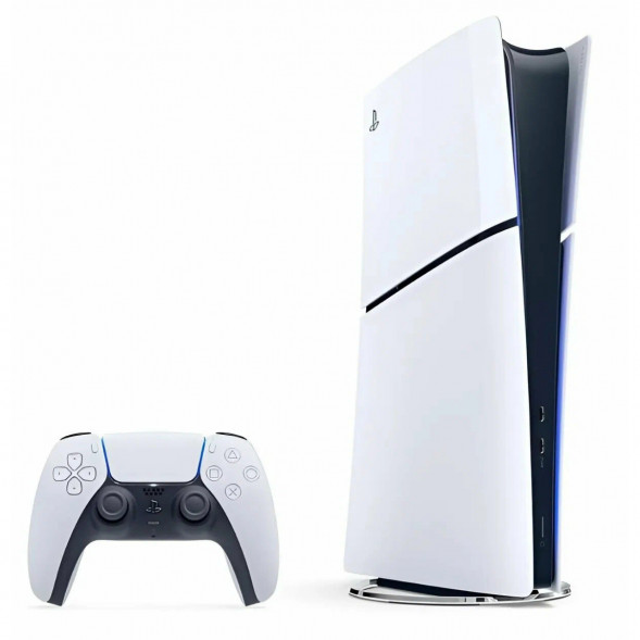 Игровая приставка Sony PlayStation 5 Slim 825 ГБ без дисковода, белый в Орле