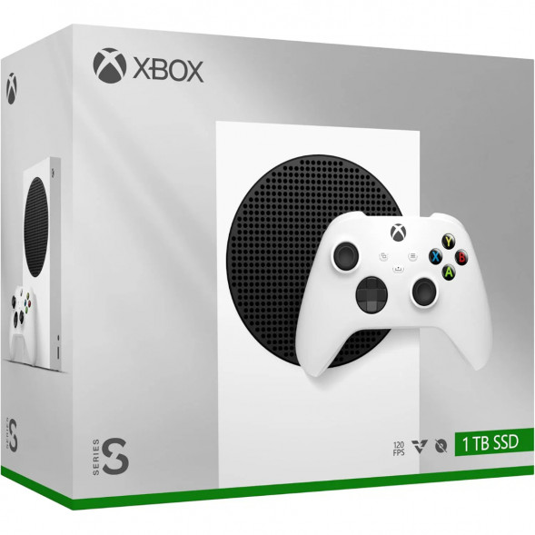 Игровая приставка Microsoft Xbox Series S, 1 ТБ, белый в Орле