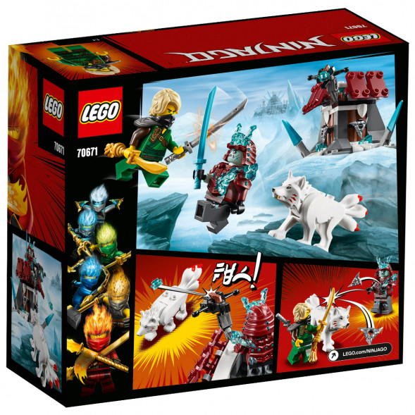 Конструктор LEGO Ninjago 70671 Путешествие Ллойда в Орле