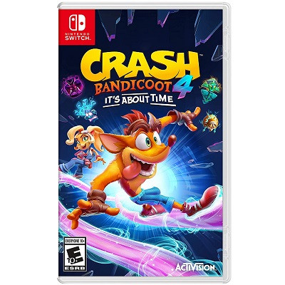Игра Crash Bandicoot 4: Это Вопрос Времени для Nintendo Switch, картридж в Орле