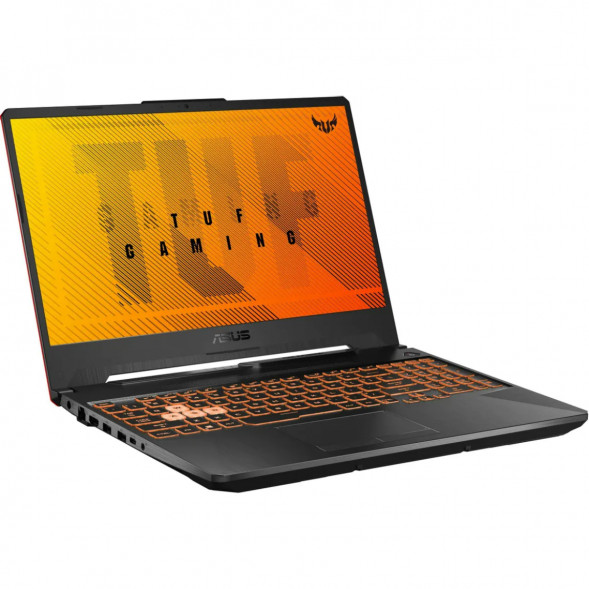 Ноутбук ASUS TUF Gaming A15 FA506NCG-HN330 (15.6&amp;quot;, IPS, AMD Ryzen 7 8845HS 3.8ГГц, 8-ядерный, 16ГБ DDR5, 512ГБ SSD, NVIDIA GeForce RTX 3050 - 4 ГБ, без ОС), черный в Орле