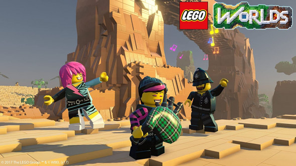 Игра LEGO Worlds [PS4, английская версия] в Орле