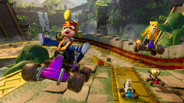Игра Crash Team Racing Nitro-Fueled для Nintendo Switch, картридж в Орле