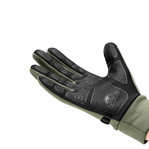 Перчатки сенсорные спортивные Naturehike Outdoor Full Touch GL10 (серый, L) в Орле