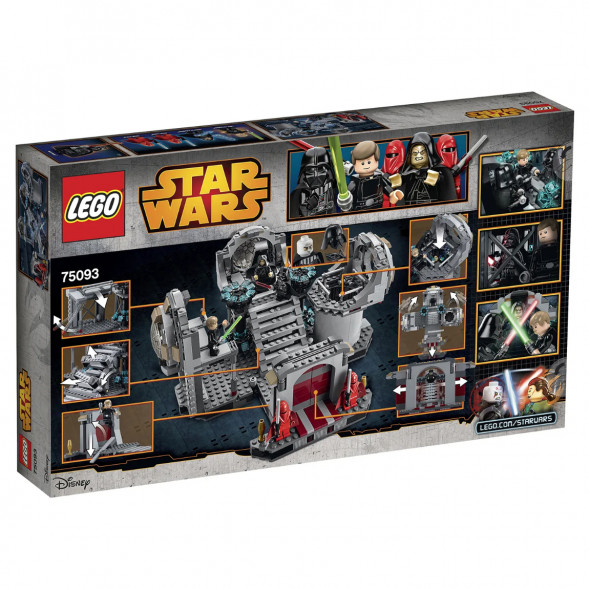 Конструктор LEGO Star Wars 75093 Звезда Смерт - Последняя схватка в Орле