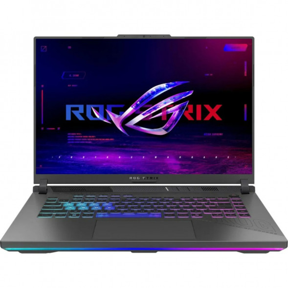 Ноутбук ASUS ROG Strix G16 G614PR-RV090 (16&amp;quot;, IPS, AMD Ryzen 9 8940HX 2.4ГГц, 16 ядер, 32ГБ DDR5, 1ТБ SSD, 	 NVIDIA GeForce RTX 5070 Ti - 12 ГБ, TGP 140Вт, без ОС), серый в Орле