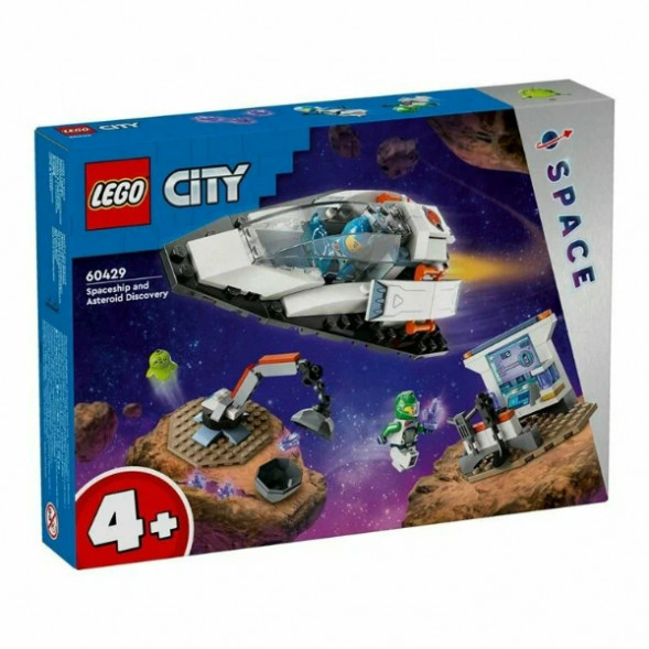 Конструктор LEGO City 60429 Открытие космического корабля и астероида в Орле