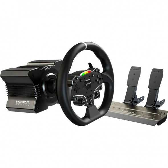 Игровой руль MOZA R5 Bundle (R5 Base, ES Wheel, SR-P Lite double Pedals，R5 Table Clamp) RS20 в Орле