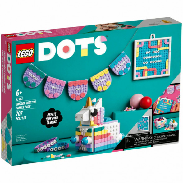 Конструктор LEGO DOTS 41962 Творческий семейный набор «Единорог» в Орле
