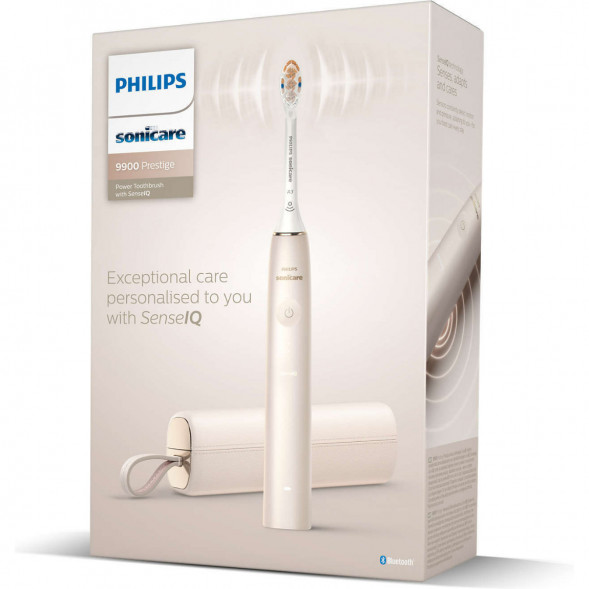 Звуковая зубная щетка Philips Sonicare 9900 Prestige HX9992, золотистое шампанское в Орле