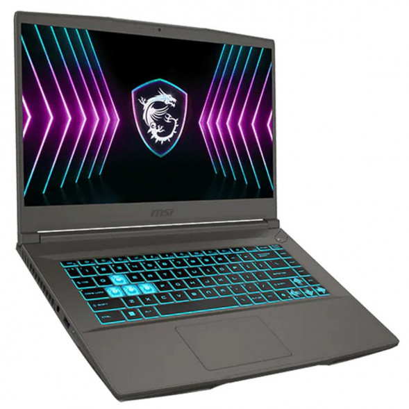 Ноутбук игровой MSI Thin 15 B2RVE-3450XRU (15.6&amp;quot;, IPS, Intel Core 5 210H 2.2ГГц, 8 ядер, 16ГБ DDR4, 512ГБ SSD, NVIDIA GeForce RTX 4050, без ОС) в Орле