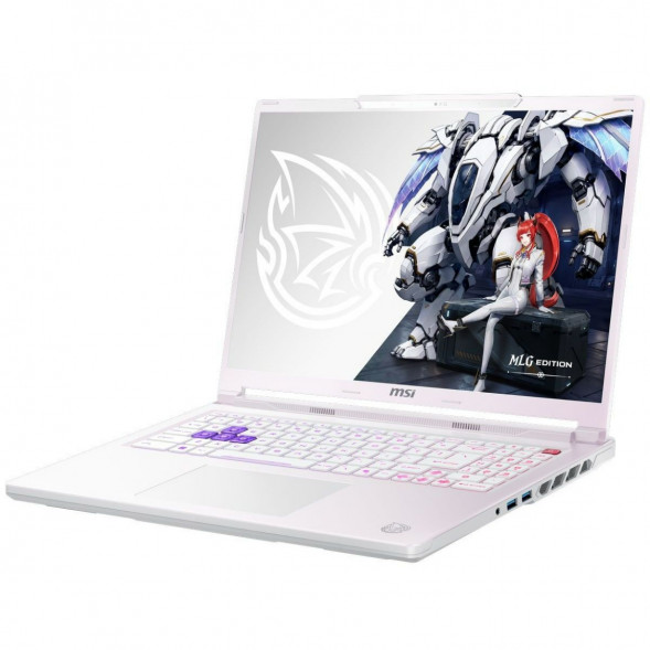 Ноутбук MSI Crosshair A16 HX MLG Edition E8WGXK-089XRUY (16&amp;quot;, IPS, AMD Ryzen 9 8940HX 2.4ГГц, 16 ядер, 16ГБ DDR5, 1ТБ SSD, NVIDIA GeForce RTX 5070 - 12 ГБ, без ОС), белый в Орле