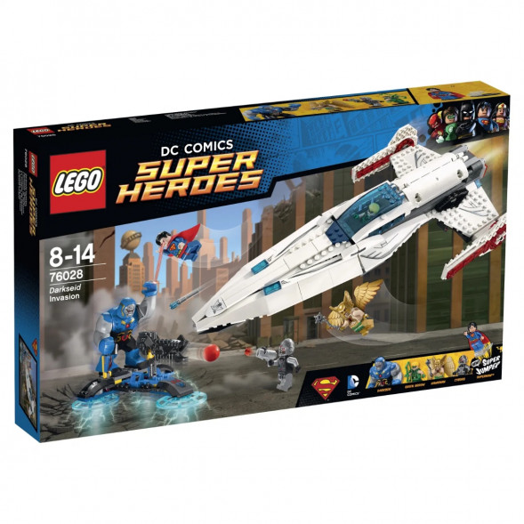 Конструктор LEGO Super Heroes 76028 Вторжение Дарксайда в Орле