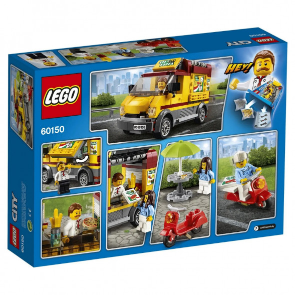 Конструктор LEGO City Great Vehicles 60150 Фургон-пиццерия в Орле