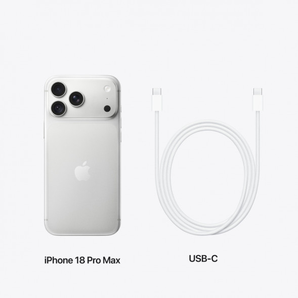 Смартфон Apple iPhone 18 Pro Max 256GB (eSIM), Silver в Орле