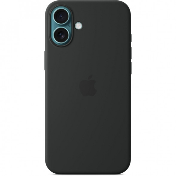 Чехол Apple для iPhone 16 Plus Silicone MagSafe, черный (MYY93ZM/A) в Орле