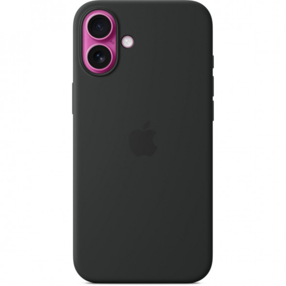 Чехол Apple для iPhone 16 Plus Silicone MagSafe, черный (MYY93ZM/A) в Орле