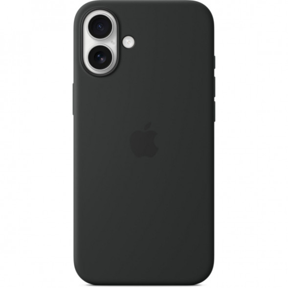 Чехол Apple для iPhone 16 Plus Silicone MagSafe, черный (MYY93ZM/A) в Орле