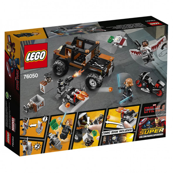 Конструктор LEGO Super Heroes 76050 Опасное ограбление в Орле