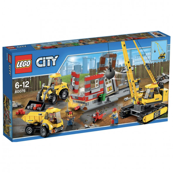 Конструктор LEGO City 60076 Снос здания в Орле