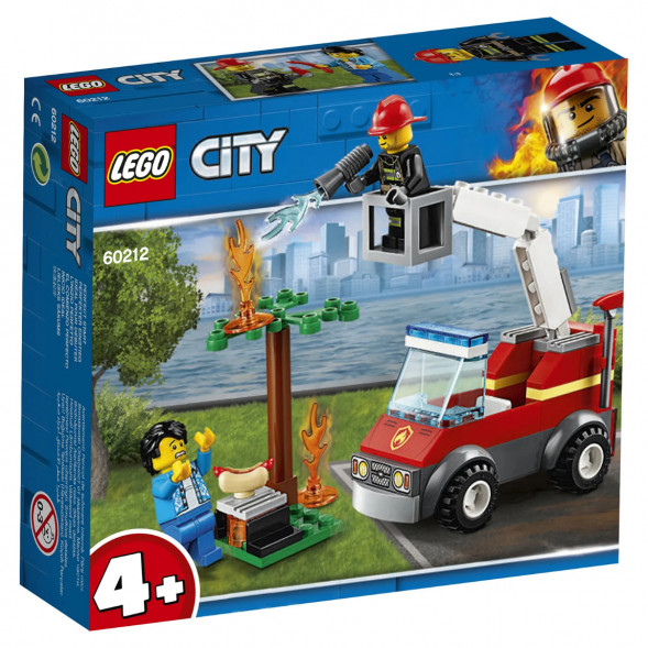 Конструктор LEGO City Fire 60212 Пожар на пикнике в Орле
