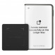 Аппаратный холодный криптокошелек Ledger Stax c чехлом Magnet Shell Black + Recovery Key в Орле