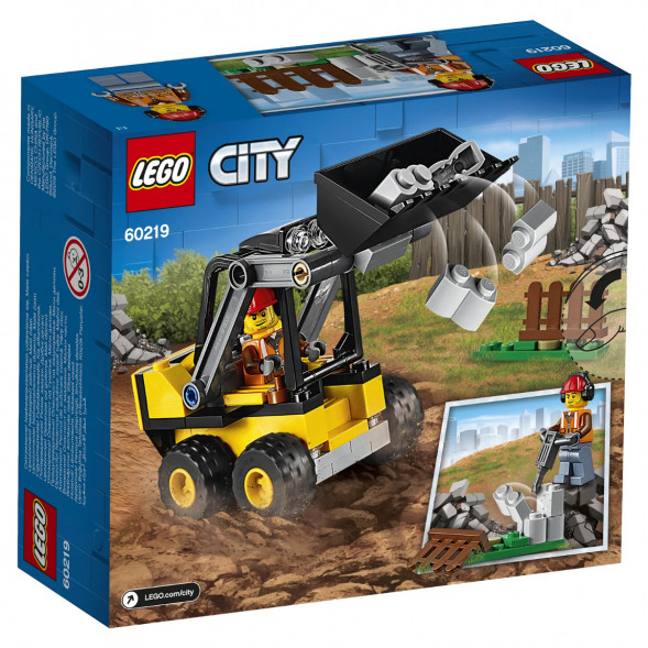 Конструктор LEGO City Great Vehicles 60219 Строительный погрузчик в Орле