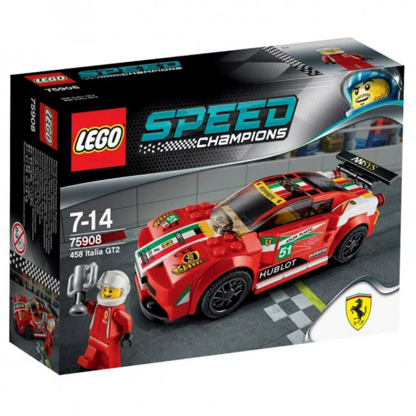 Конструктор LEGO Speed Champions 75908 Феррари 458 Италия GT2 в Орле