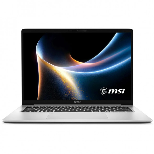 Ноутбук MSI Modern 14S AI+ G3MG-011XRU (14&amp;quot;, OLED, Intel Core Ultra 5 322 2.5ГГц, 6 ядер, 16ГБ DDR5, 512ГБ SSD, Intel Graphics, без ОС), серебристый в Орле