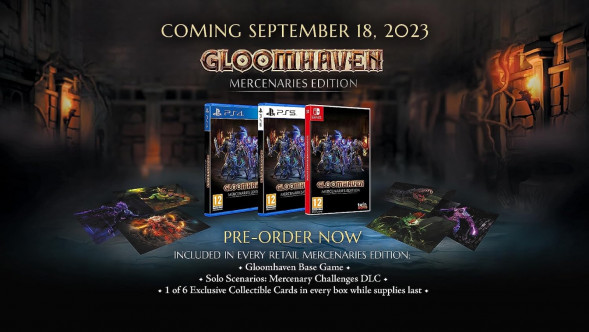 Игра Gloomhaven. Mercenaries Edition [PS4, английская версия] в Орле