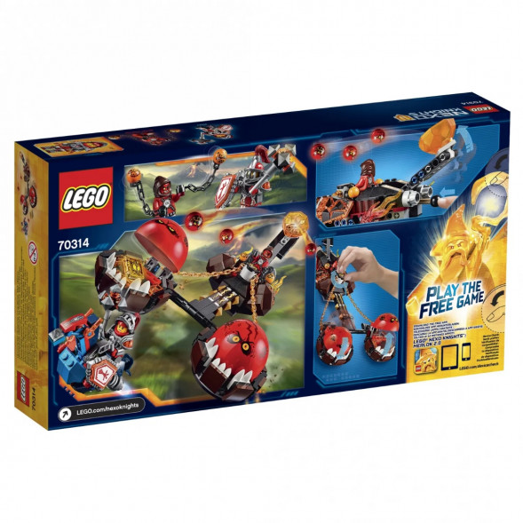 Конструктор LEGO Nexo Knights 70314 Безумная колесница Укротителя в Орле